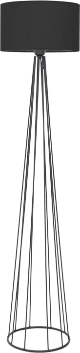 Llambë dyshemeje Florencia pakoworld, E27, pëlhurë-metal, D40x125cm