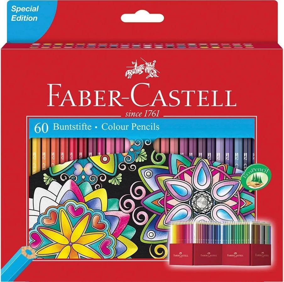 Ngjyra Faber-Castell, 60 copë, Special Edition