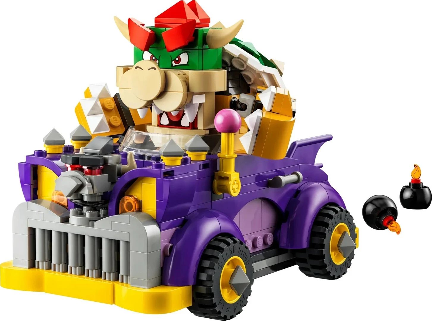 Set LEGO Super Mario 71431, Bowser's Muscle Car