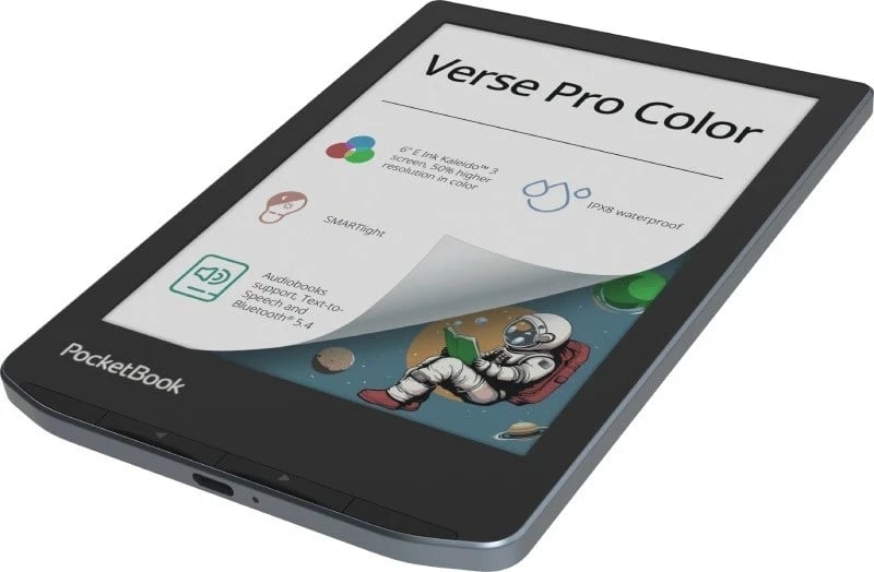 Lexues elektronik PocketBook Verse Pro Color PB634K3-1-WW, ngjyrë e zezë