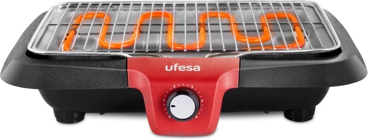 Grill elektrik UFESA BB7640, 2300W, zi, kuqe