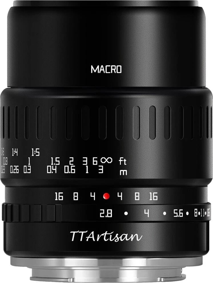 Lentë TTArtisan 40mm F2.8 APS-C Nikon Z, e zezë