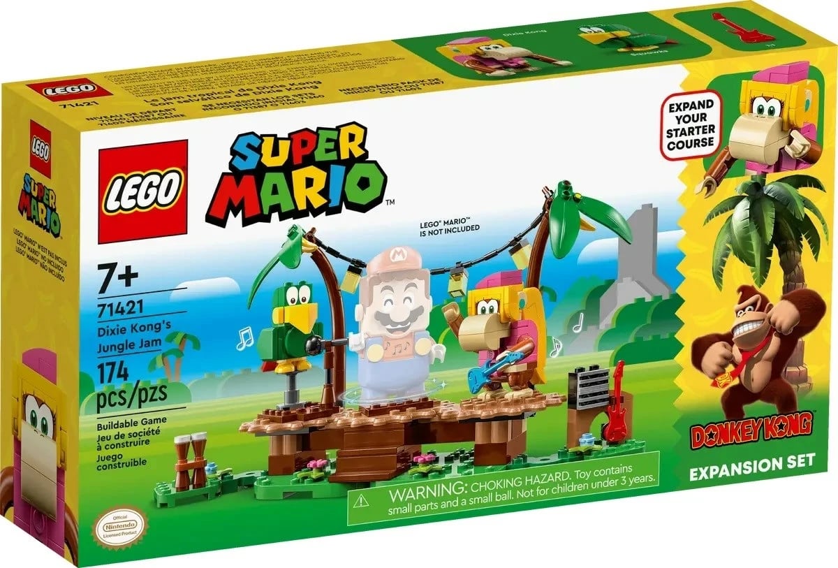 Set LEGO Super Mario 71421, Dixie Kong's Jungle Jam