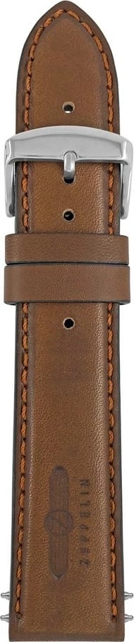 Rrip lëkure Zeppelin, 22 mm, kafe