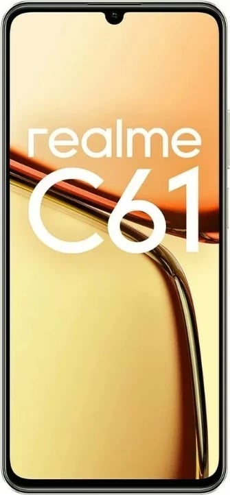 Celular Realme C61 6/256GB Sparkle Gold