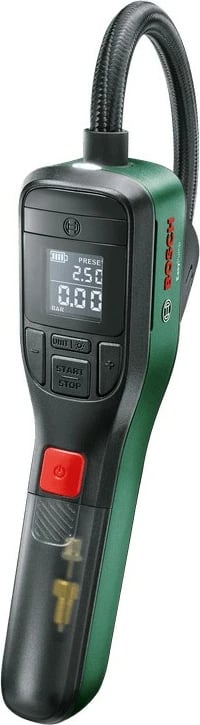 Pompë Bosch EasyPump, 10 bar, 10 l/min, USB Type-C, E zezë, E gjelbër, E kuqe