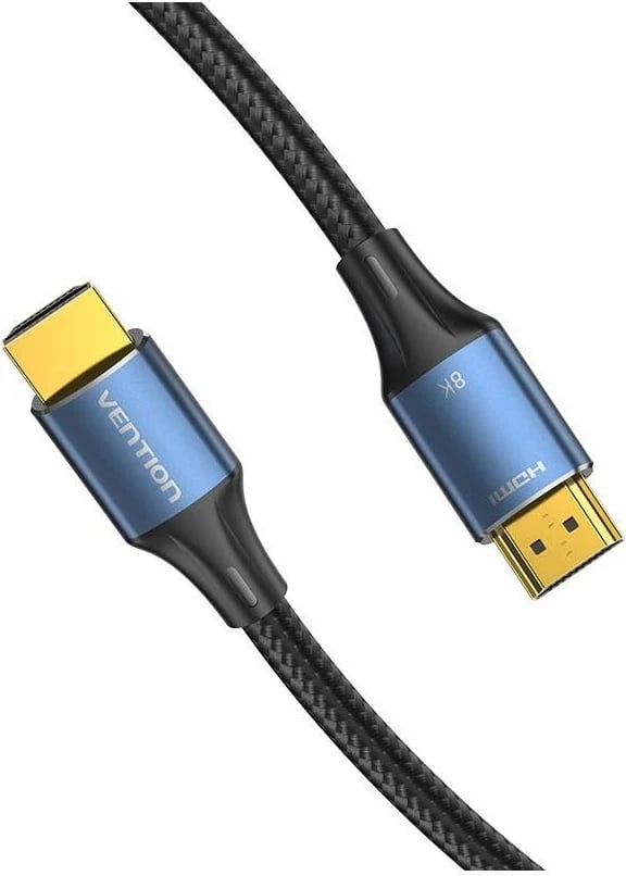 Kabel HDMI Vention HDMI/HDMI, 2m, 8K 60Hz/4K 120Hz, zi-kaltër