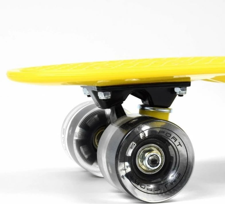 Skateboard SMJ për të gjithë, ngjyrë e verdhë