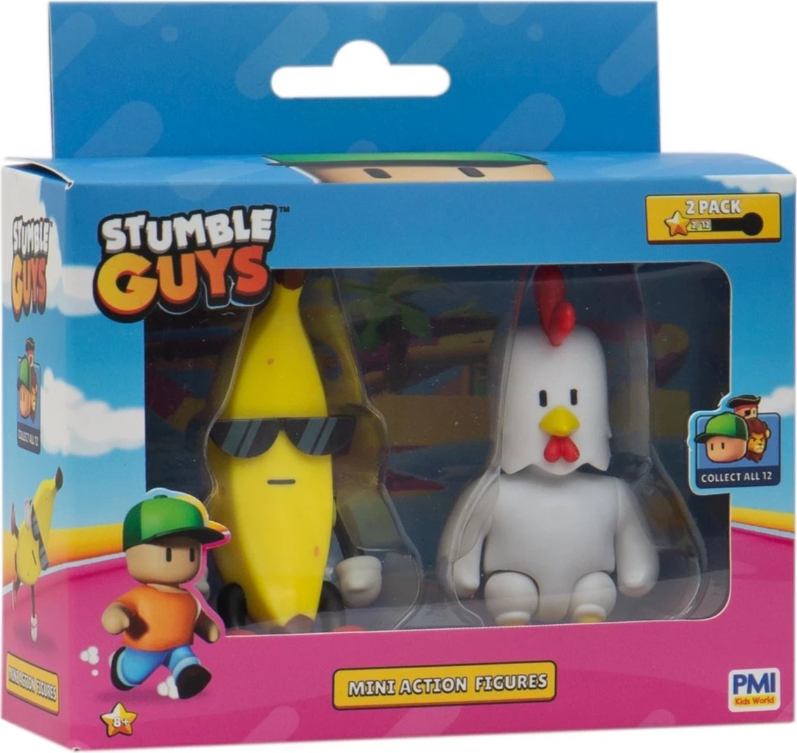 Figurina mini Stumble Guys, set 2 copë