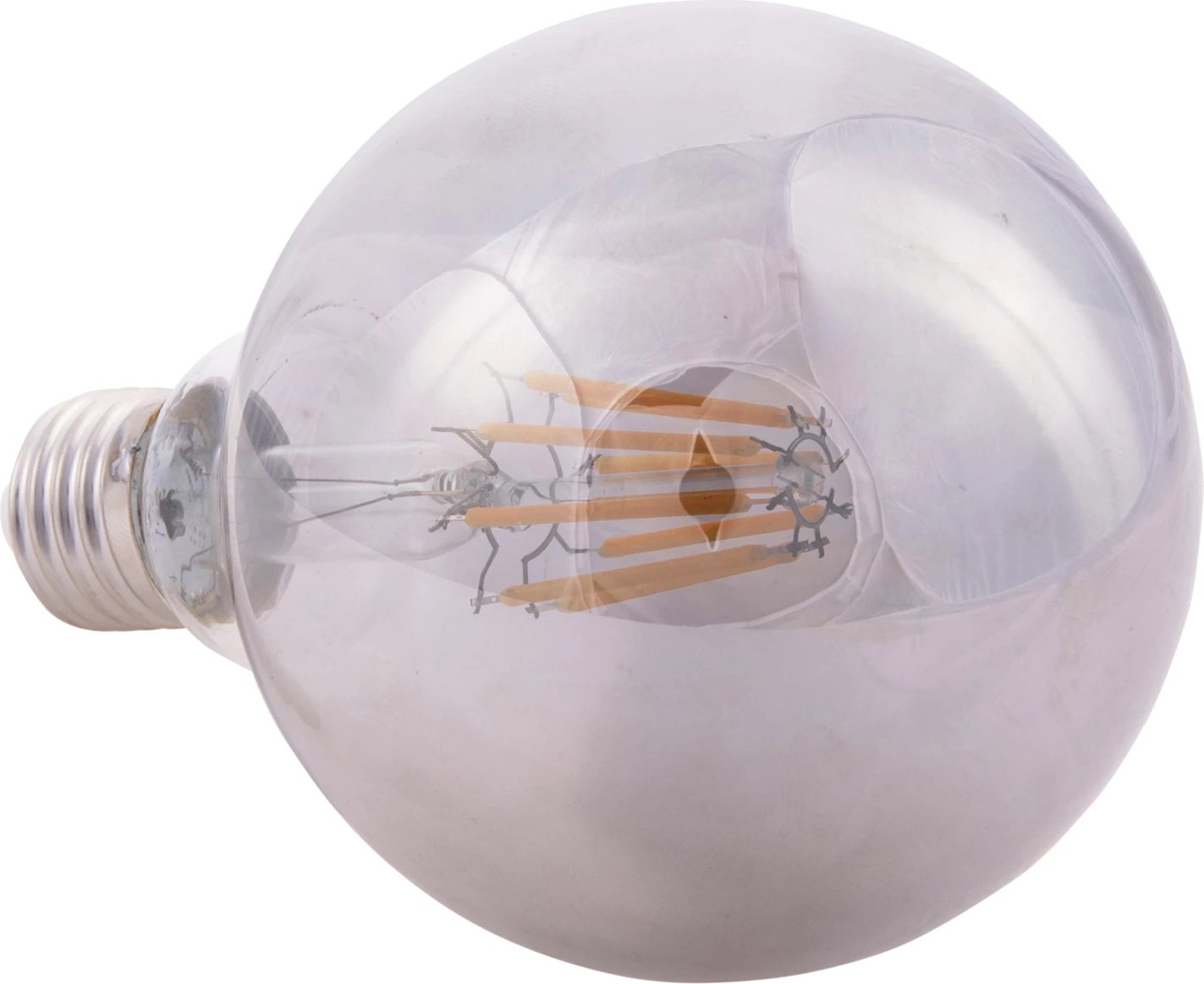 Llambë LED filament GLOBO 8W E27 3000K ngjyrë tymi, e zbehtë