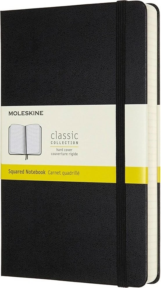 Fletore Moleskine Classic, Kapak i fortë, e zezë