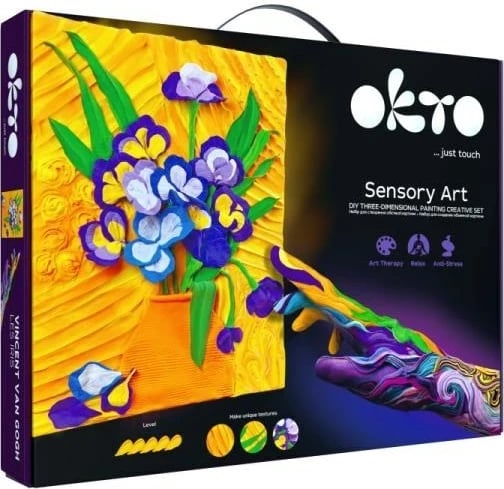 Set krijimi artistik OKTO, 30x40cm, shumëngjyrësh