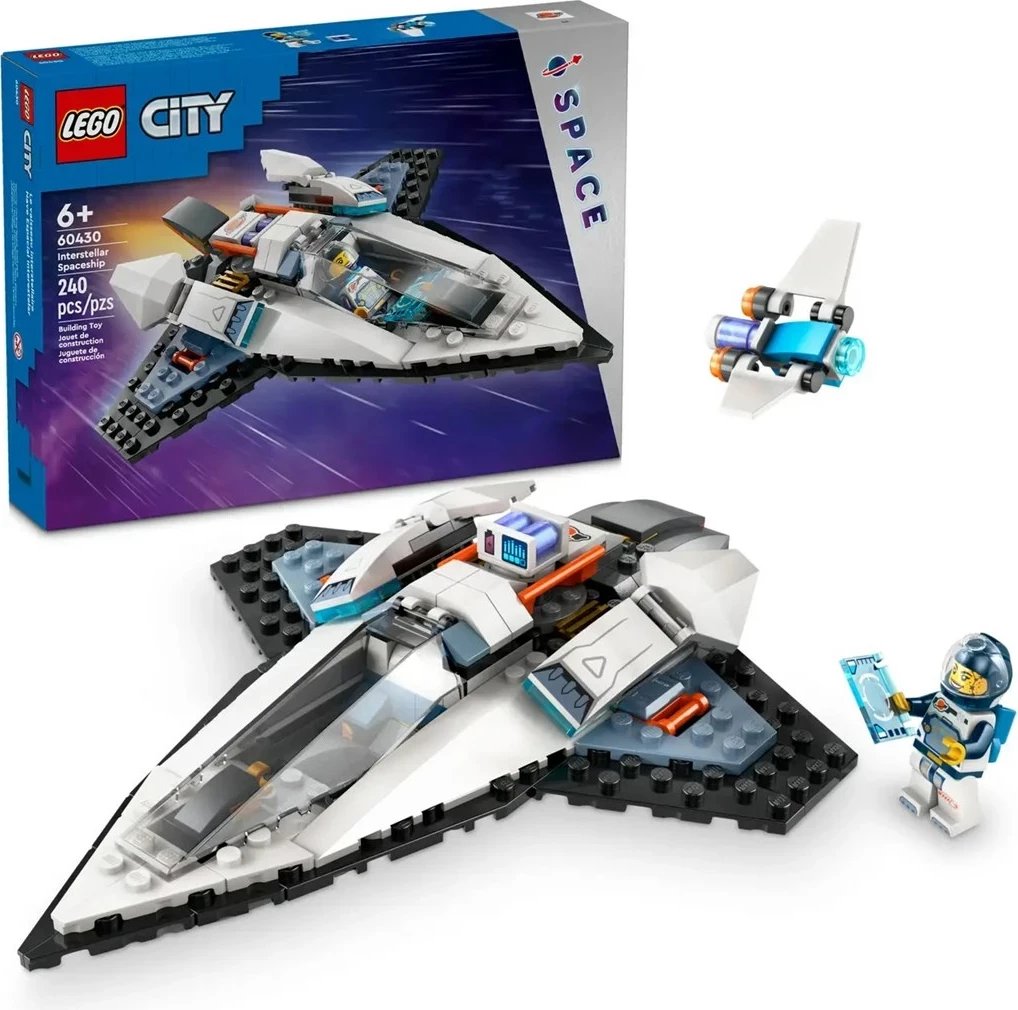 Set LEGO City 60430 Interstellar Spaceship, 240 pjesë