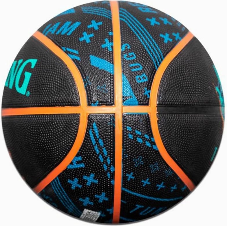 Top Basketbolli për meshkuj dhe fëmijë Spalding, i zi