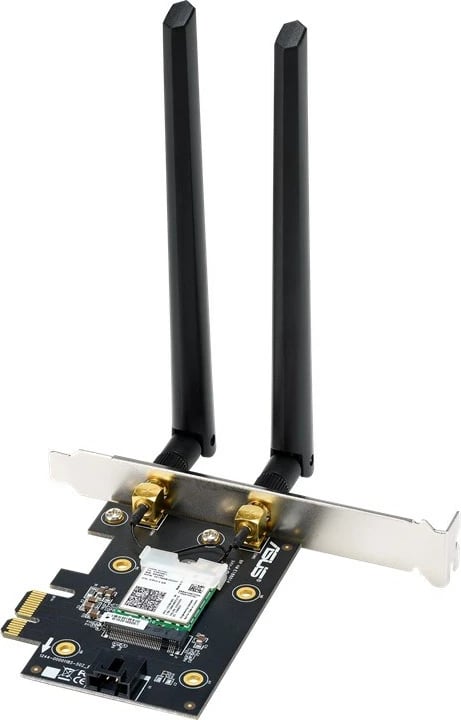 Kartelë e rrjetit Asus PCE-AX3000, WLAN / Bluetooth 3000 Mbit/s