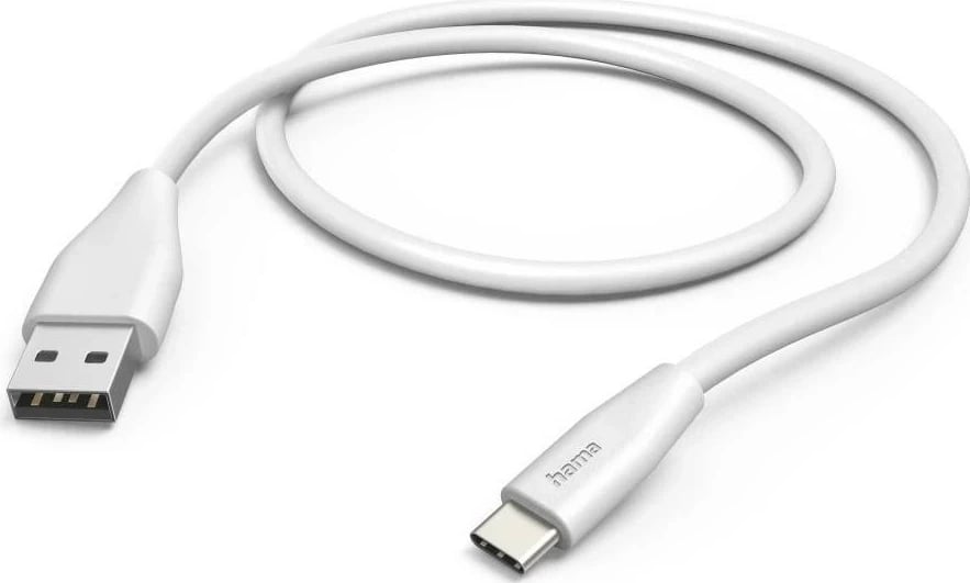 Kabëll Hama USB-A/USB-C, 1.5m, bardhë