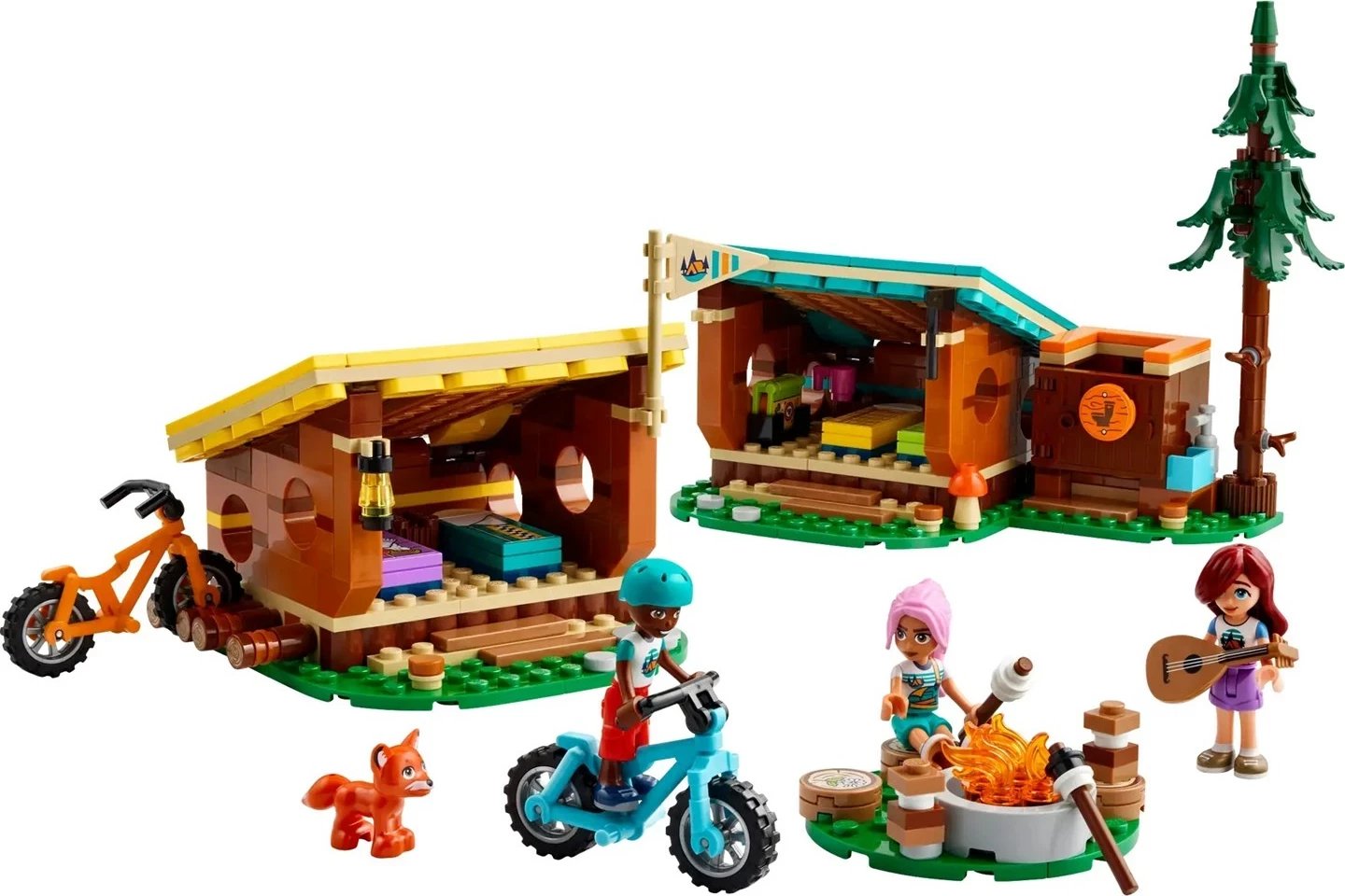 Blloqe LEGO Friends 42624 Adventure Camp Cozy Cabins