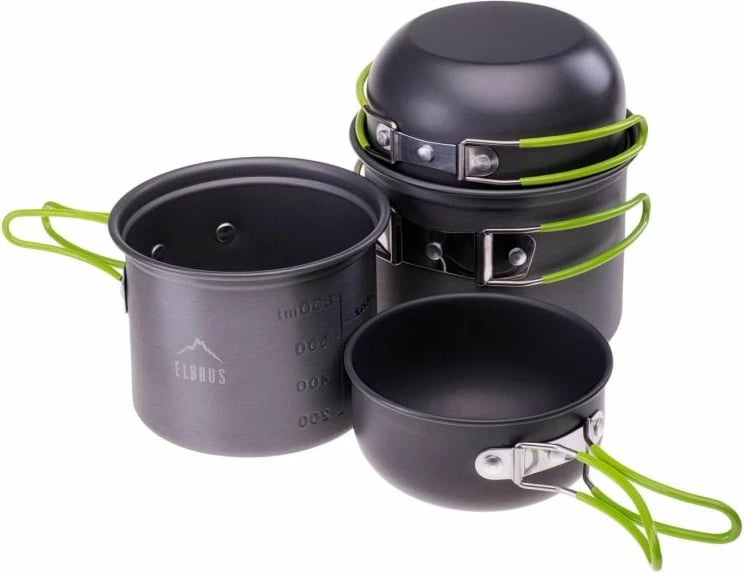 Set gatimi për turizëm Elbrus, gri/argjendtë