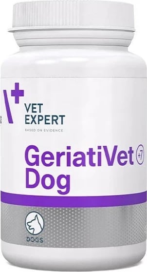 Suplement për qentë VetExpert GeriatiVet Dog, 45 kapsula