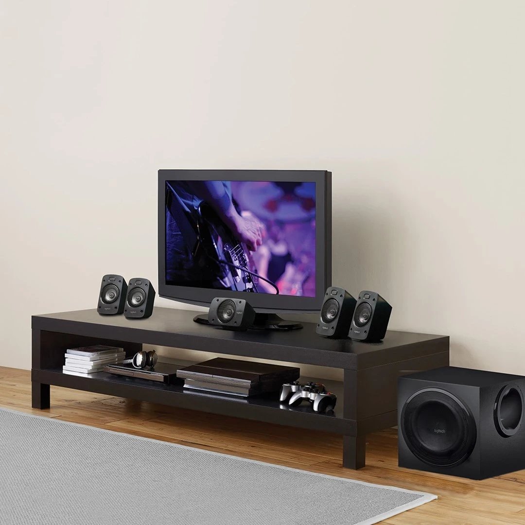 Logitech Surround Sound Speakers Z906 500 W Black 5.1 channels