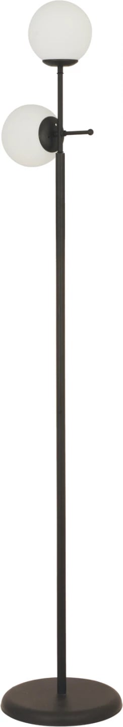 Llambë dyshemeje metalike, e zezë, FH7431.01, 30x170 cm
