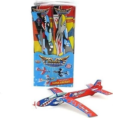 Aeroplan kartoni dhe shkumë, 48cm (24 copë)