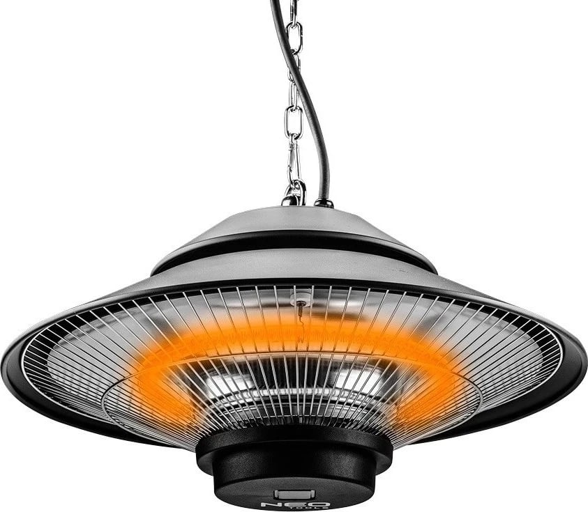 Ngrohës hapësinor elektrik NEO TOOLS 90-034, Infrared, Brenda & Jashtë, 1500 W, Zi