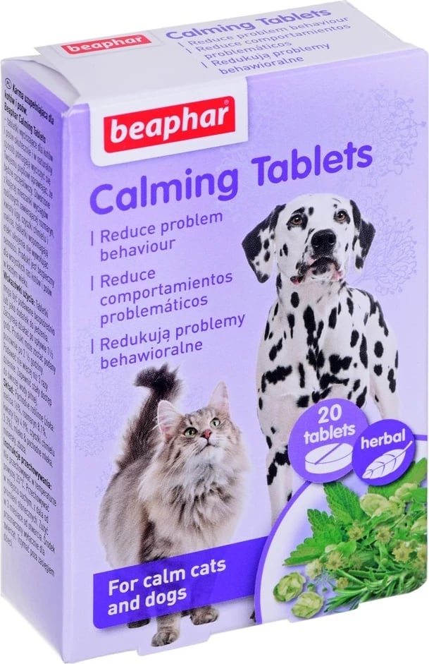 Tableta qetësuese për qentë Beaphar, 20 copë