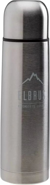Termos Elbrus për turizëm, unisex, gri/argjendtë