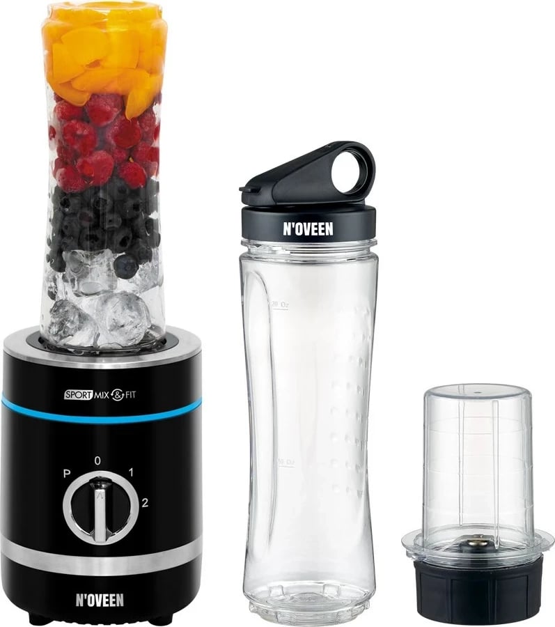 Blender N'OVEEN Sport Mix & Fit SB1000 X-LINE, 0.6 L, 300 W, i zi