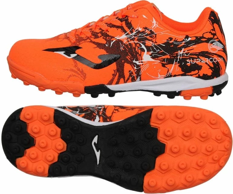 Atlete për futboll për fëmijë Joma Super Copa 2408 TF Jr, portokalli