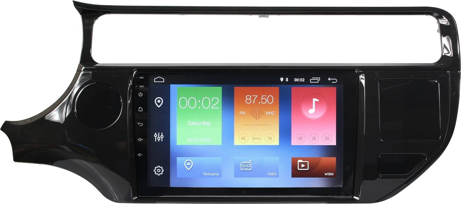 Navigacion Android për Kia Rio III 2015-2018, 4/64 GB, E zezë