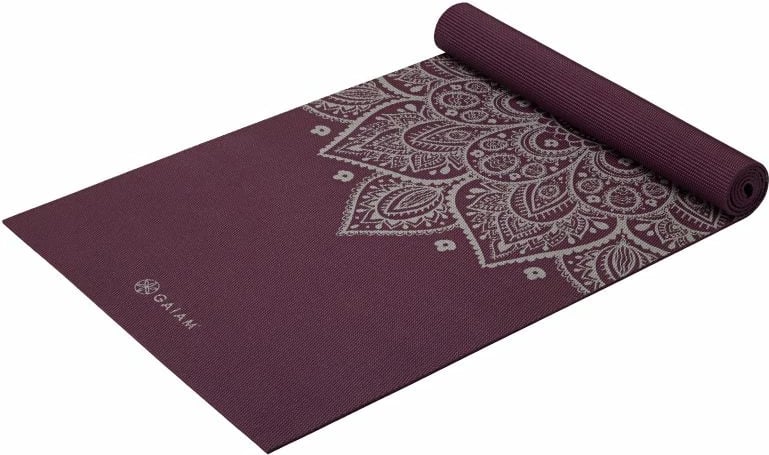 Dyshek yoga gaiam, për meshkuj dhe femra, violet