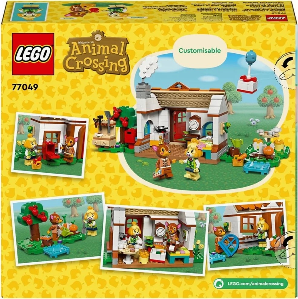 Lego Animal Crossing 77049, Vizita e Shtëpisë së Isabelle