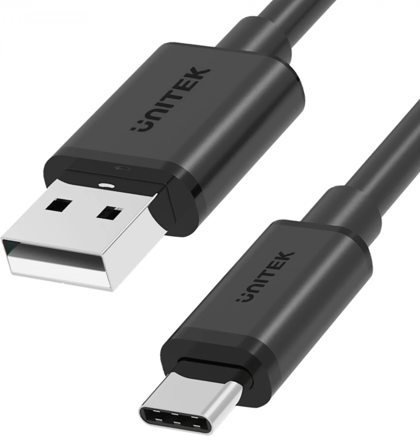 Kabëll Unitek USB-A në USB-C 2.0 480 Mbps 1m, i zi