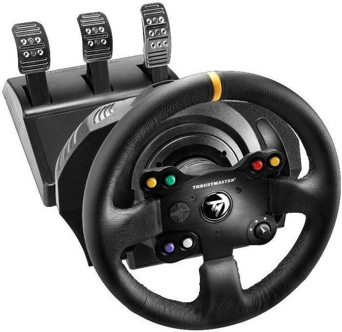 Timoni + Pedale Thrustmaster 4460133, PC, Xbox One, Ngjyrë e zezë