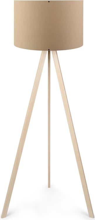 Llambë dyshemeje PWL-1060 pakoworld Ε27 natyrale-moka D38x140cm