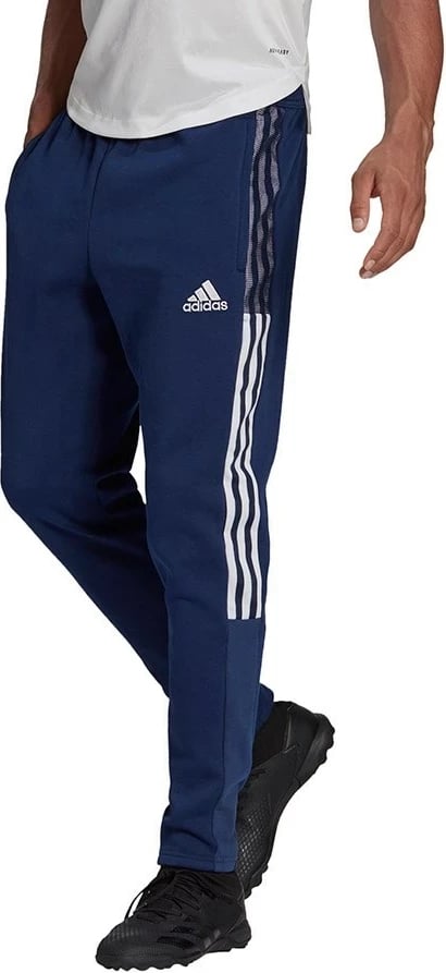 Trenerka Adidas Tiro 21 për meshkuj, GH4467, Blu e errët