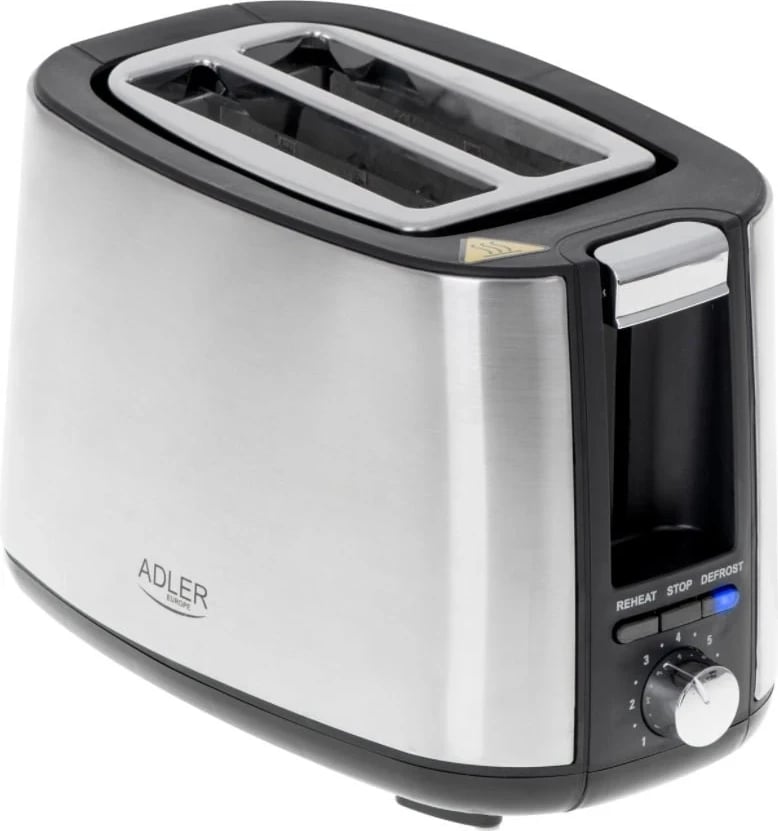Thekëse buke Adler AD 3214, 900W, e argjend 
