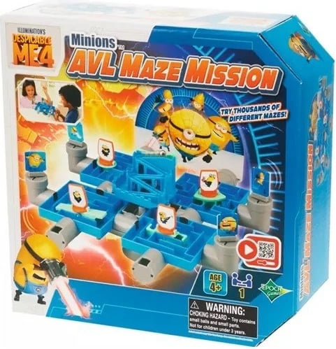 Lojë Minions AVL Maze Mission, për fëmijë, 4+