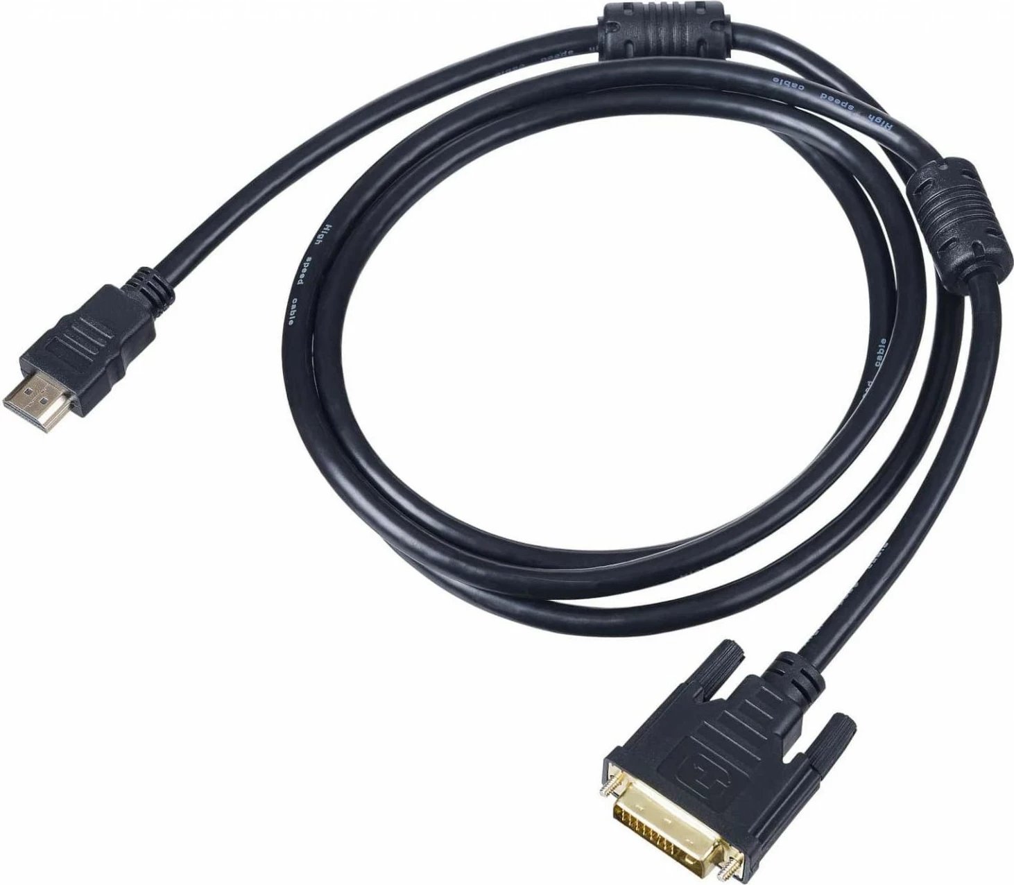 Kabëll Akyga AK-AV HDMI/DVI, 3.0m, i zi