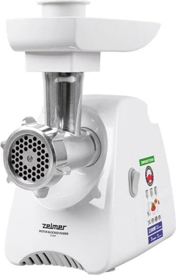 Makinë mishi Zelmer ZMM5801P, 2200 W, Bardhë
