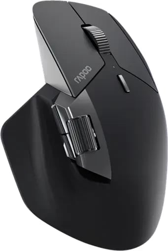 Maus ergonomik Rapoo MT760 L, pa tela, gri