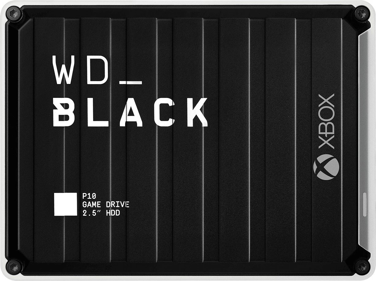 Hard disk Western Digital P10, 4 TB, 2.5", 3.2 Gen 1, e zezë