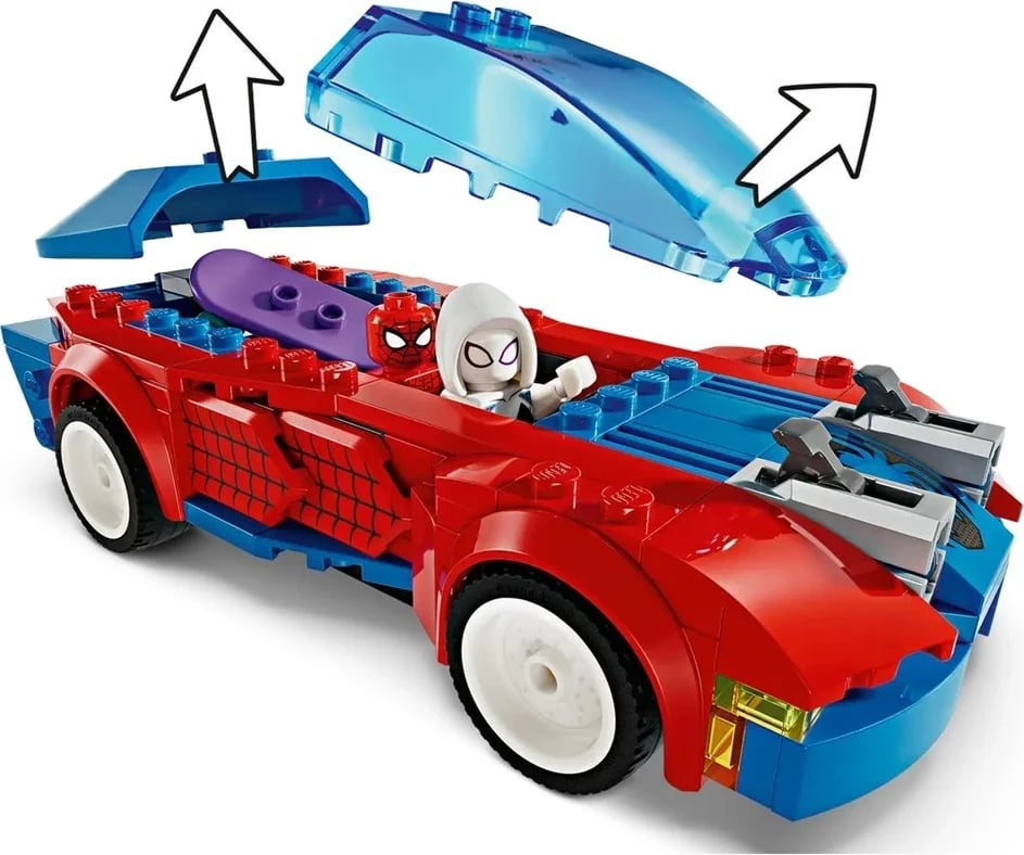 Set LEGO Marvel 76279 Spider-Man Race Car & Venom Green Goblin