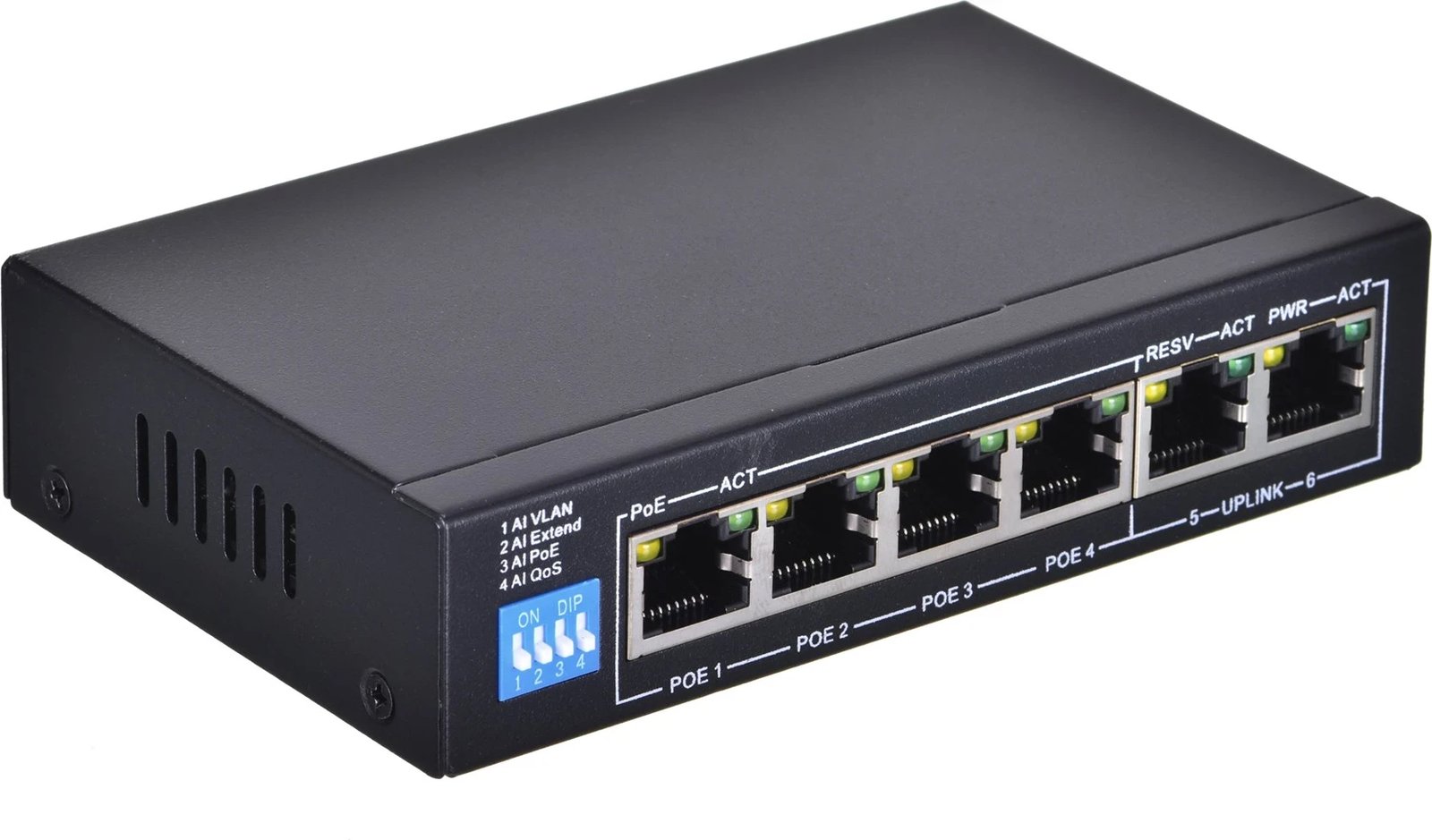 Switch rrjeti Extralink EX.14305, Ethernet Gigabit, PoE, i Zi