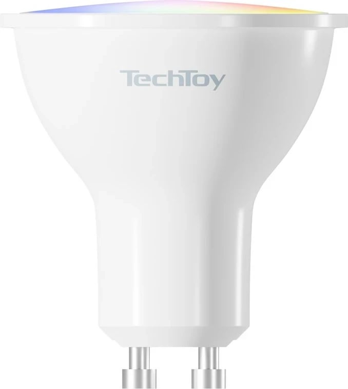 Llamba Smart TechToy TESLA TSL-LIG-GU10-3PC RGB 4.5W GU10, 3 copë, Bardhë