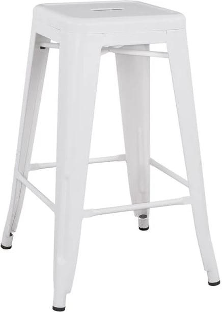 Karrige për bar  FH8573.21 Melita, 43x43x67 cm, e bardhë