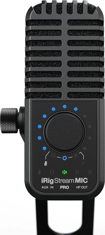 Mikrofon kondensator IK Multimedia iRig Stream Mic Pro, i zi