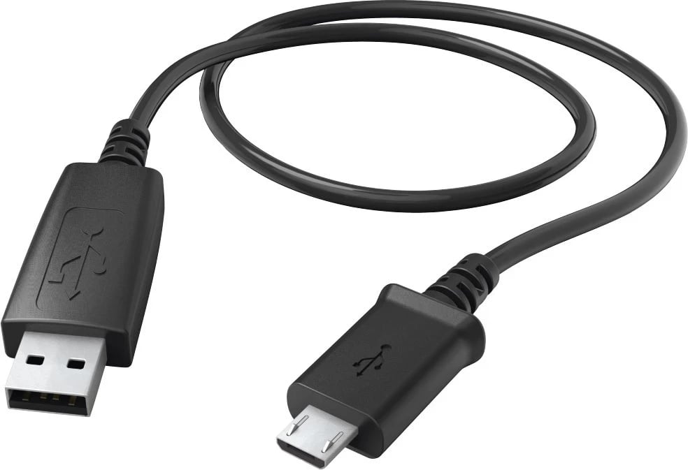 Kabllo Hama për mikro USB, e zezë